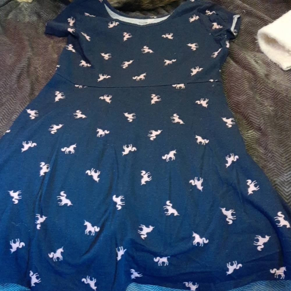 (5.00 Add on) XL Unicorn Dress